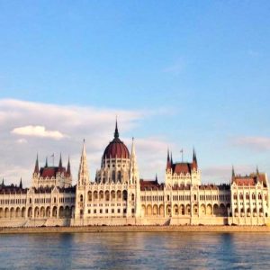 Parlamento fiume Danubio Budapest