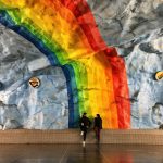 Stoccolma metro arcobaleno